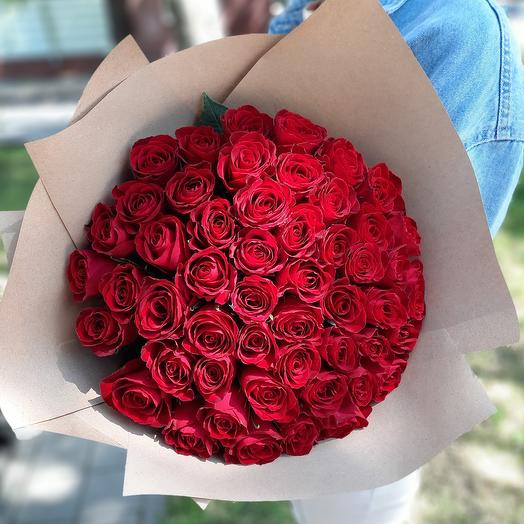 Roses in Kraft