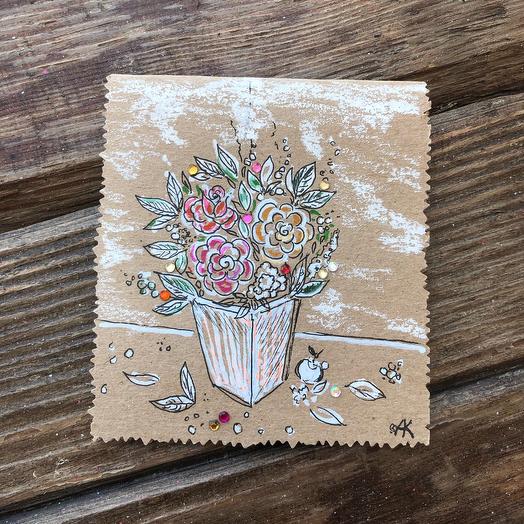 The handmade card