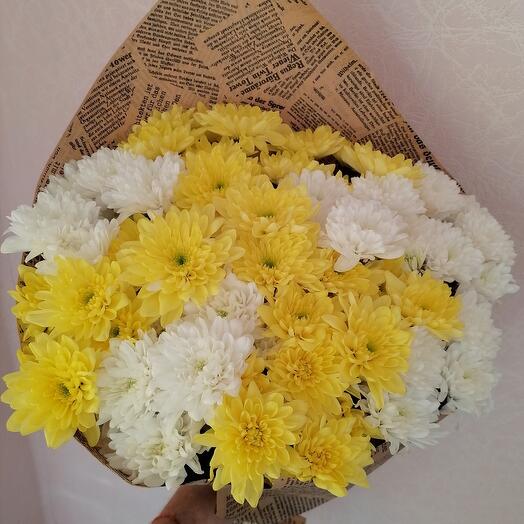 Chrysanthemum bouquet for mood