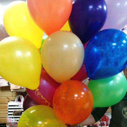 19 bolas de colores