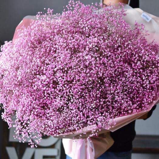 Bouquet giant of gypsophila