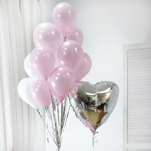Set of balls "Love" 16 pcs