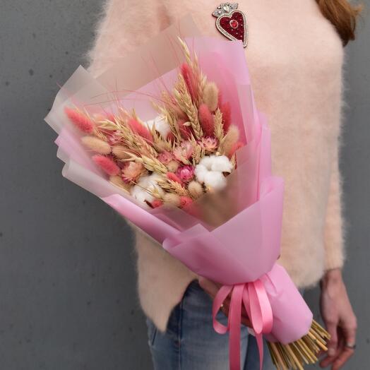 Букет сухоцветов Нежность прикосновения 💗