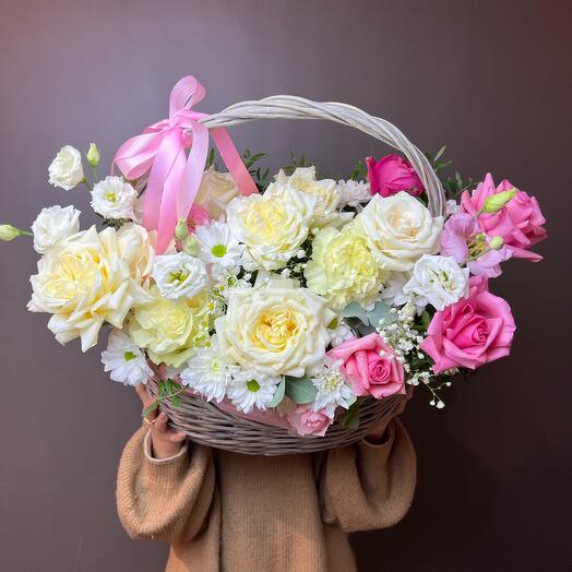 Cesta de flores