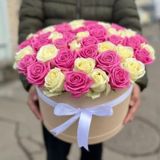 Цветы в коробке