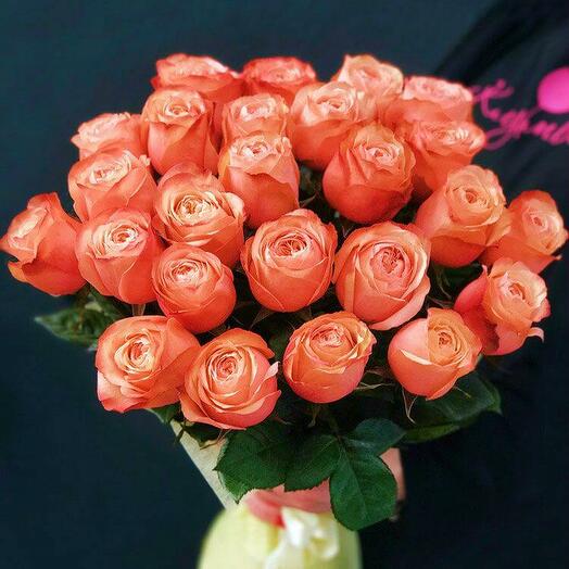 Ramo de 25 rosas de peonía Kahala