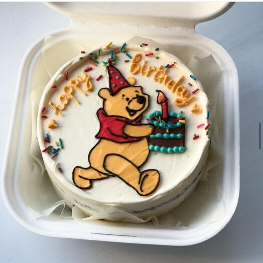 Бенто-торт happy birthday