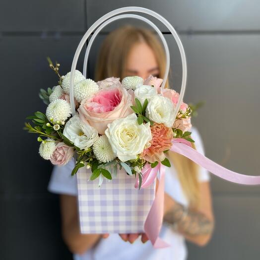 Flowers in a box