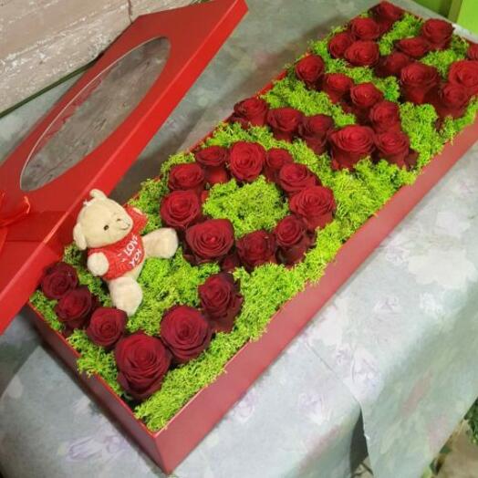 "LOVE" in box
