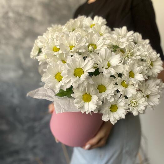 Коробочка с ромашками