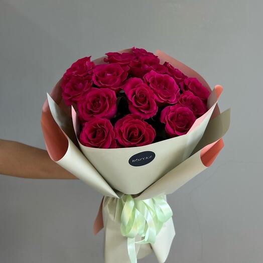 Букет из 15 роз 50 см (7.85)