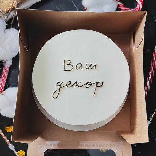 Торт С вашим декором | 1 кг