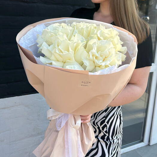 White French roses