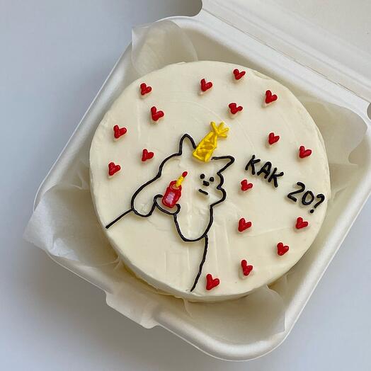 Bento cake with a bear like 20
