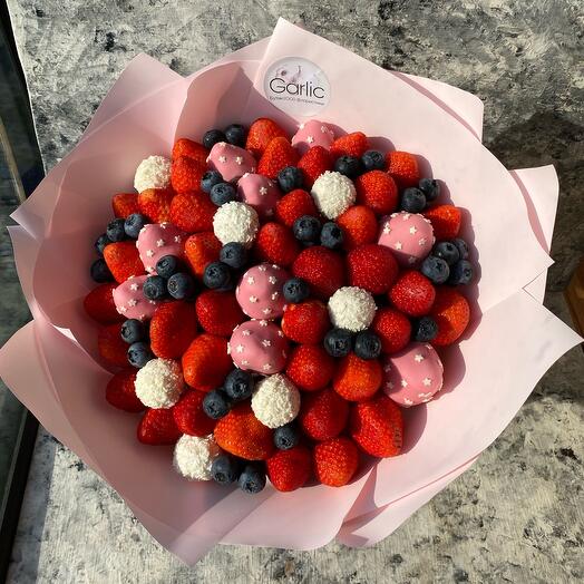 62. Fresas y arándanos