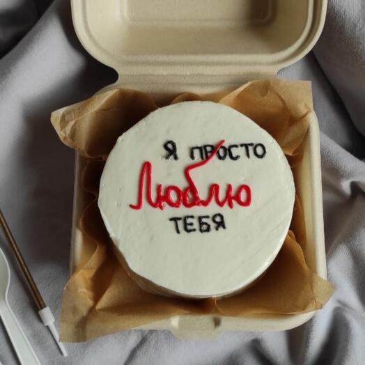 Бенто-торт 2 половинке