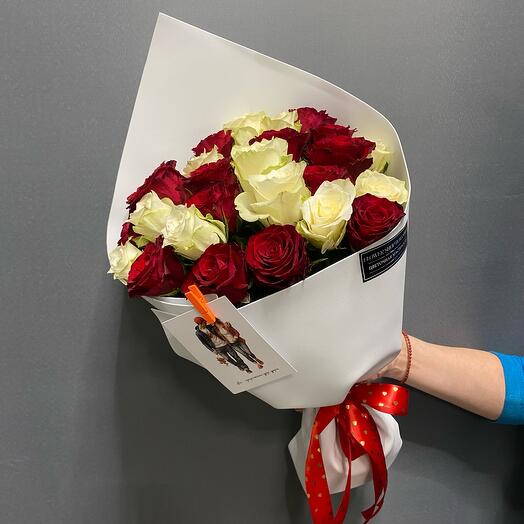 Букет 25 роз