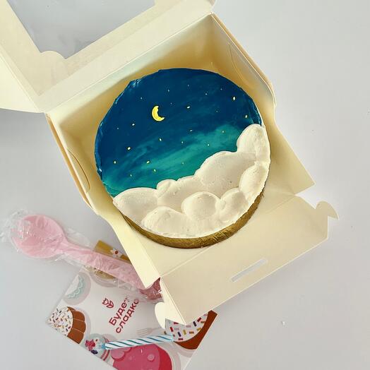 Bento cake "Gentle Sunset"