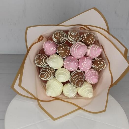 Букет из Клубники в шоколаде/цветы/ подарки/