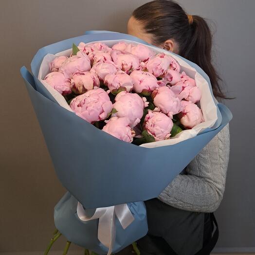 Букет пионов 25 штук💕