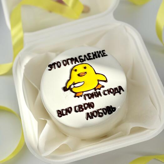 Бенто торт с цыпой