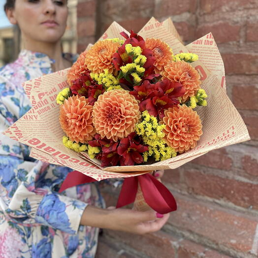 Bouquet Orange Sky