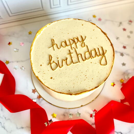 Торт happy birthday