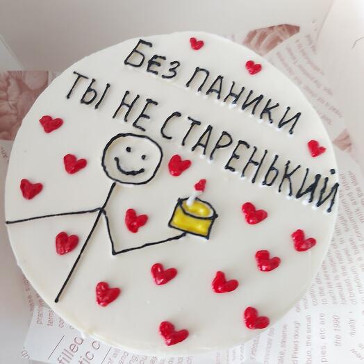 Бенто-торт "Без паники