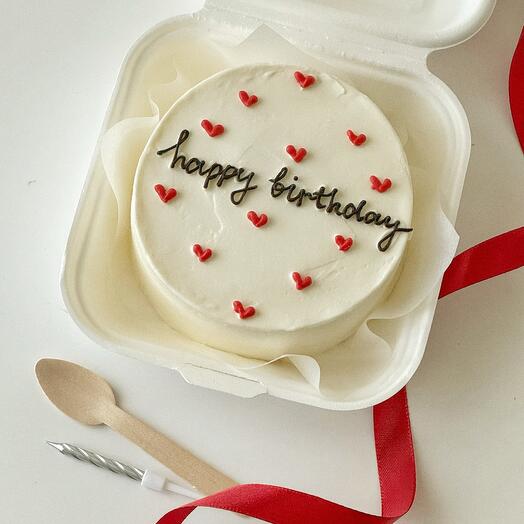 Happy birthday bento cake