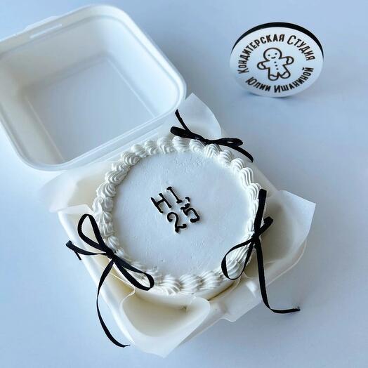 Бенто-торт ламбет, бенто с бантиками