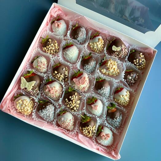 Клубника в шоколаде 25 шт