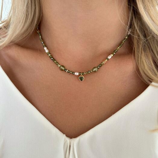 Чокер Olivia из циркона