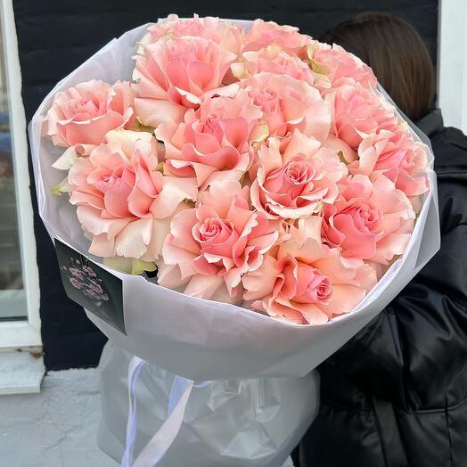 Французские розы 15шт