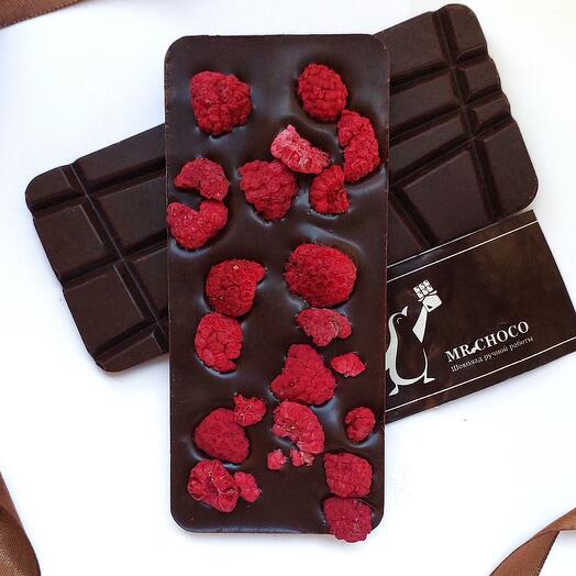 Шоколад темный 70,5% малина