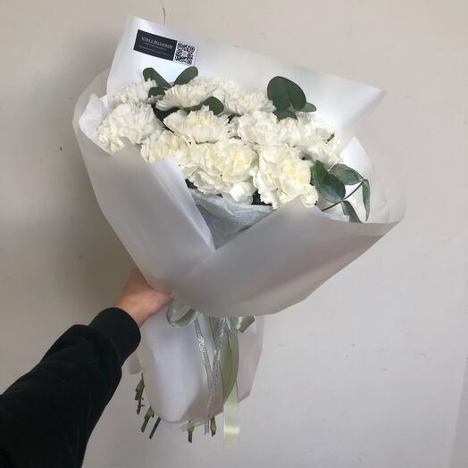 Bouquet of 15 dianthuses