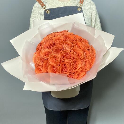 Orange roses