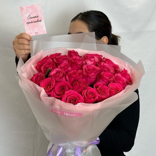 25 фирменных роз Pink Floyd