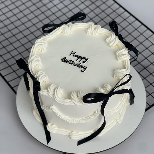 Бенто торт на день рождения, бенто торт ламбет, бенто торт с бантиками