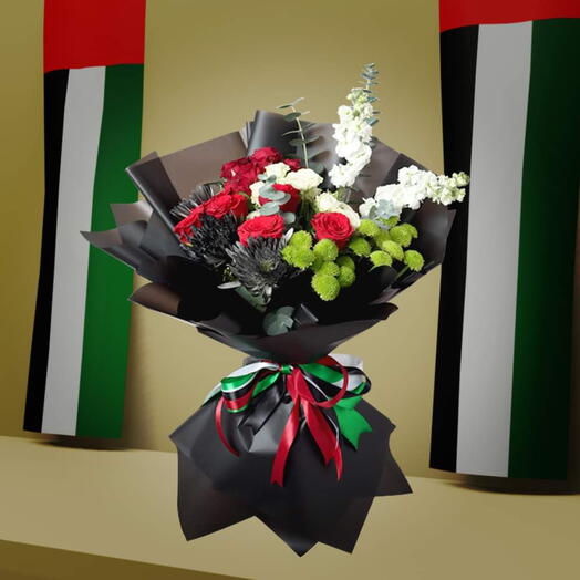 National Day Flowers Bouquet