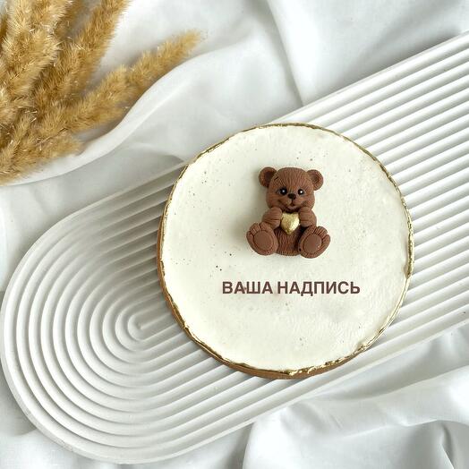 Бенто торт Мишка,  Ваша надпись в подарок