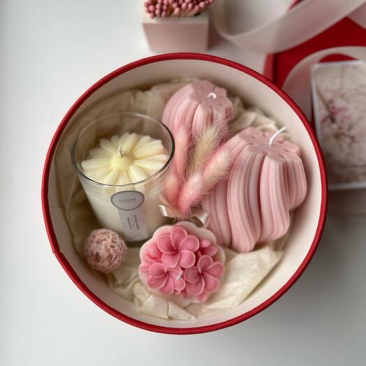 Набор подарочный «Герда» набор свечей, маме, девушке, любимой