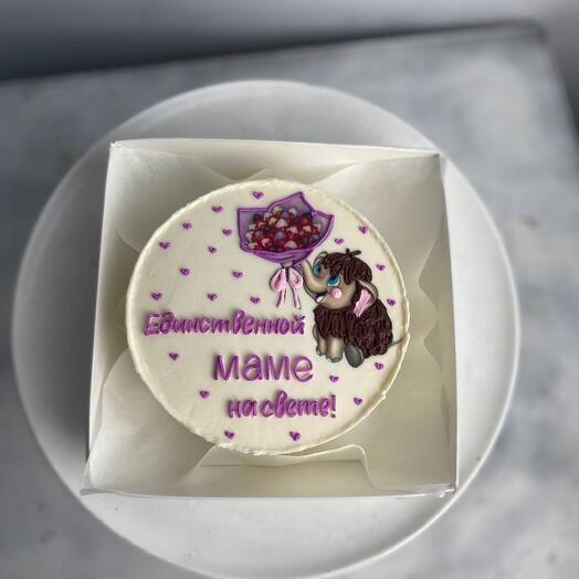 Mammoth baby bento cake
