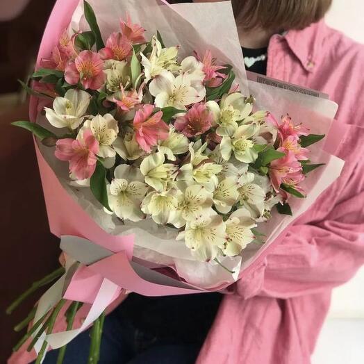 Букет из альстромерий
