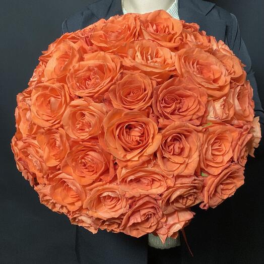 Rosas naranjas
