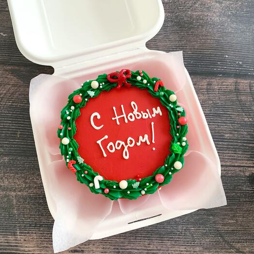 Бенто торт С Новым годом