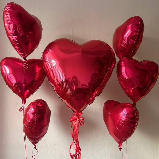 Conjunto de corazones