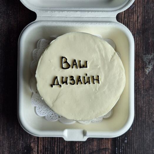 Pastel Bento Con tu diseño