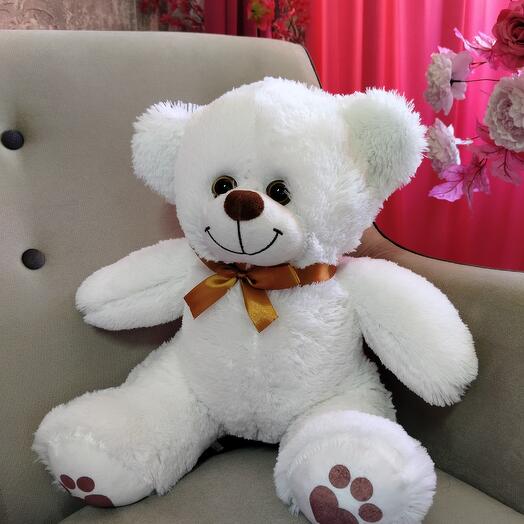 Oso de peluche 70 cm "Motte" blanco