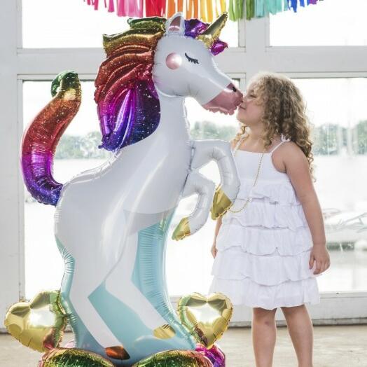 Стоячая фигура Волшебный единорог 139см