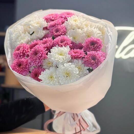 Monobook made of bush chrysanthemums